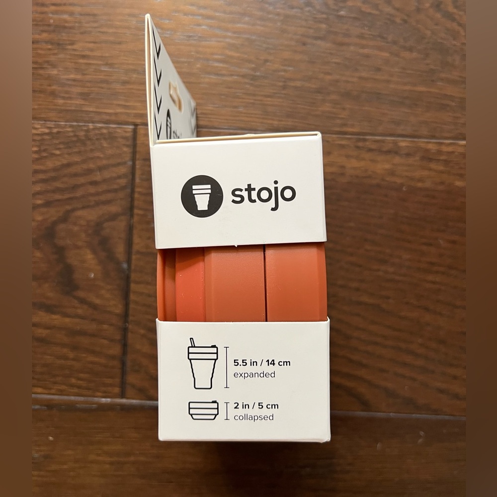 Stojo Collapsible Cup 16oz. - Nutmeg - Picture 3 of 6